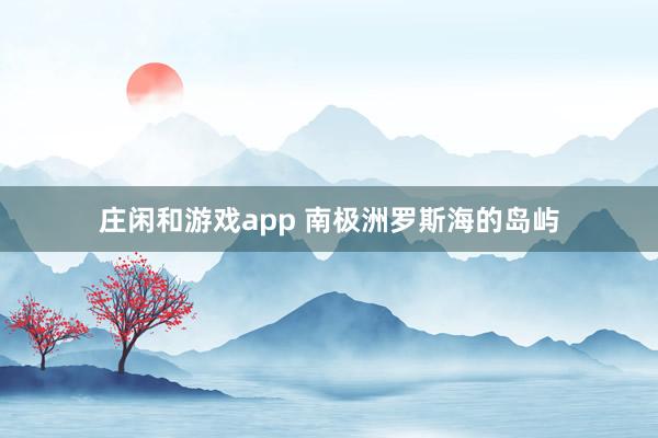 庄闲和游戏app 南极洲罗斯海的岛屿